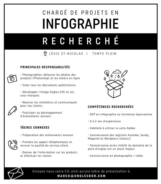 infographiste ongles d or