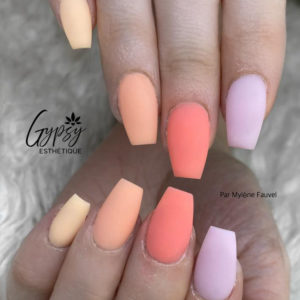 Oh Blush pastel, yellow, orange, coral, purple