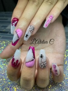 ongles halloween