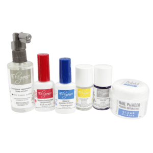 Resin powder nail starter kit