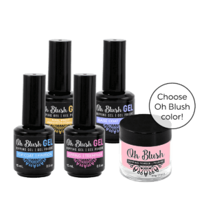 Oh blush dipping gel powder set starter kit nail