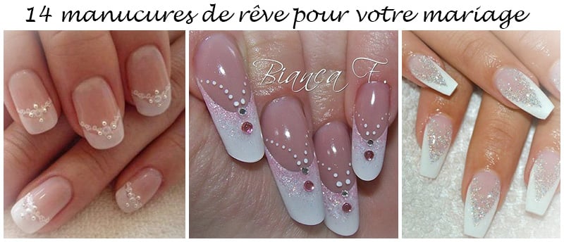 Les plus beau nail art de mariage