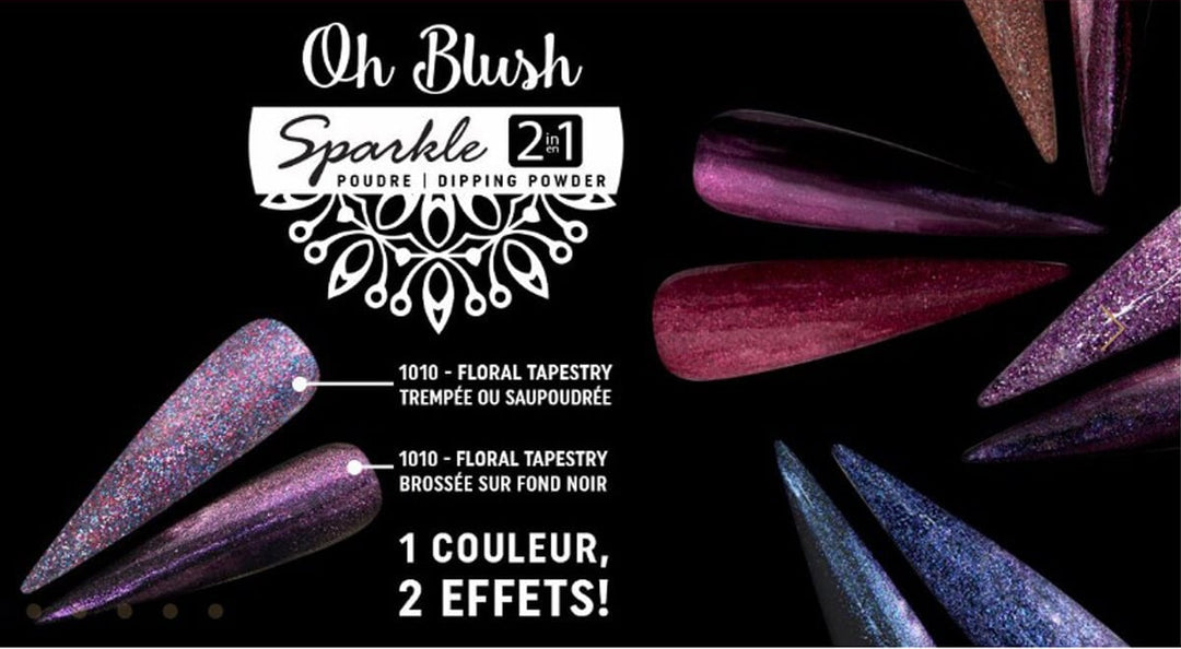 Oh Blush Sparkle - Poudre paillette 2 en 1