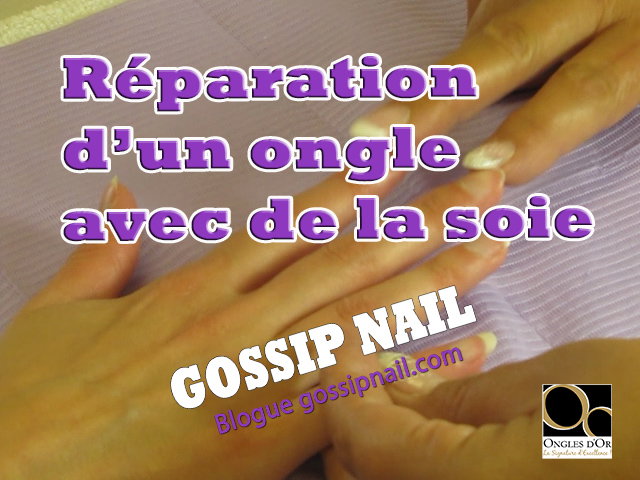 Réparer un ongle cassé en 5 minutes avec la soie !