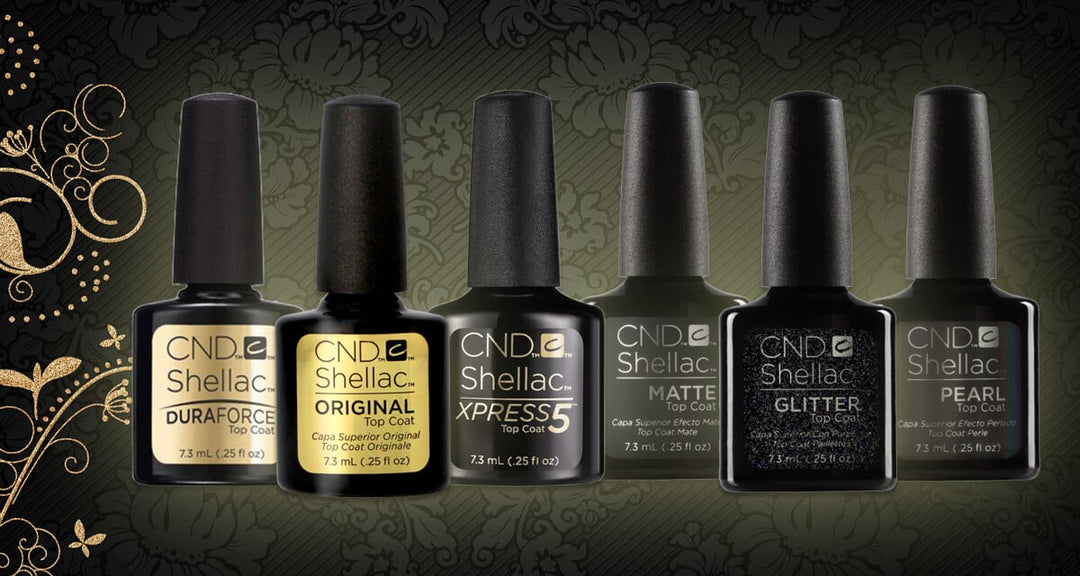 Les différents Top coat Shellac