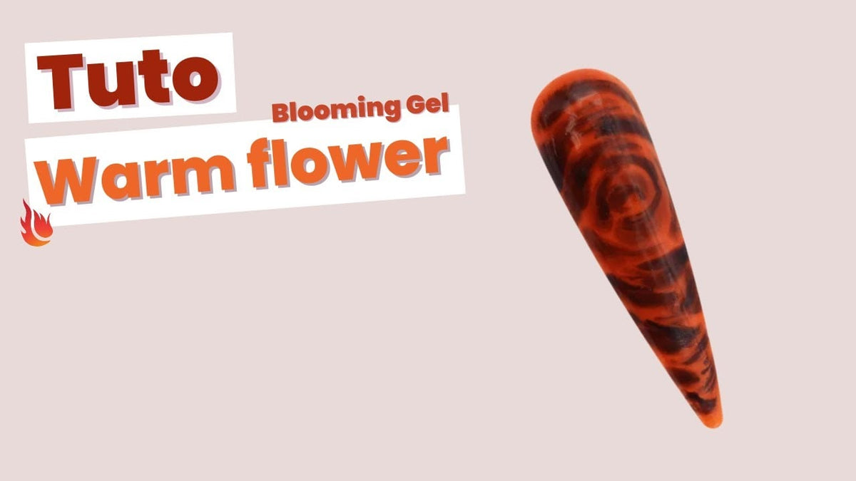 Tutorial : Nail Art with Blooming Gel