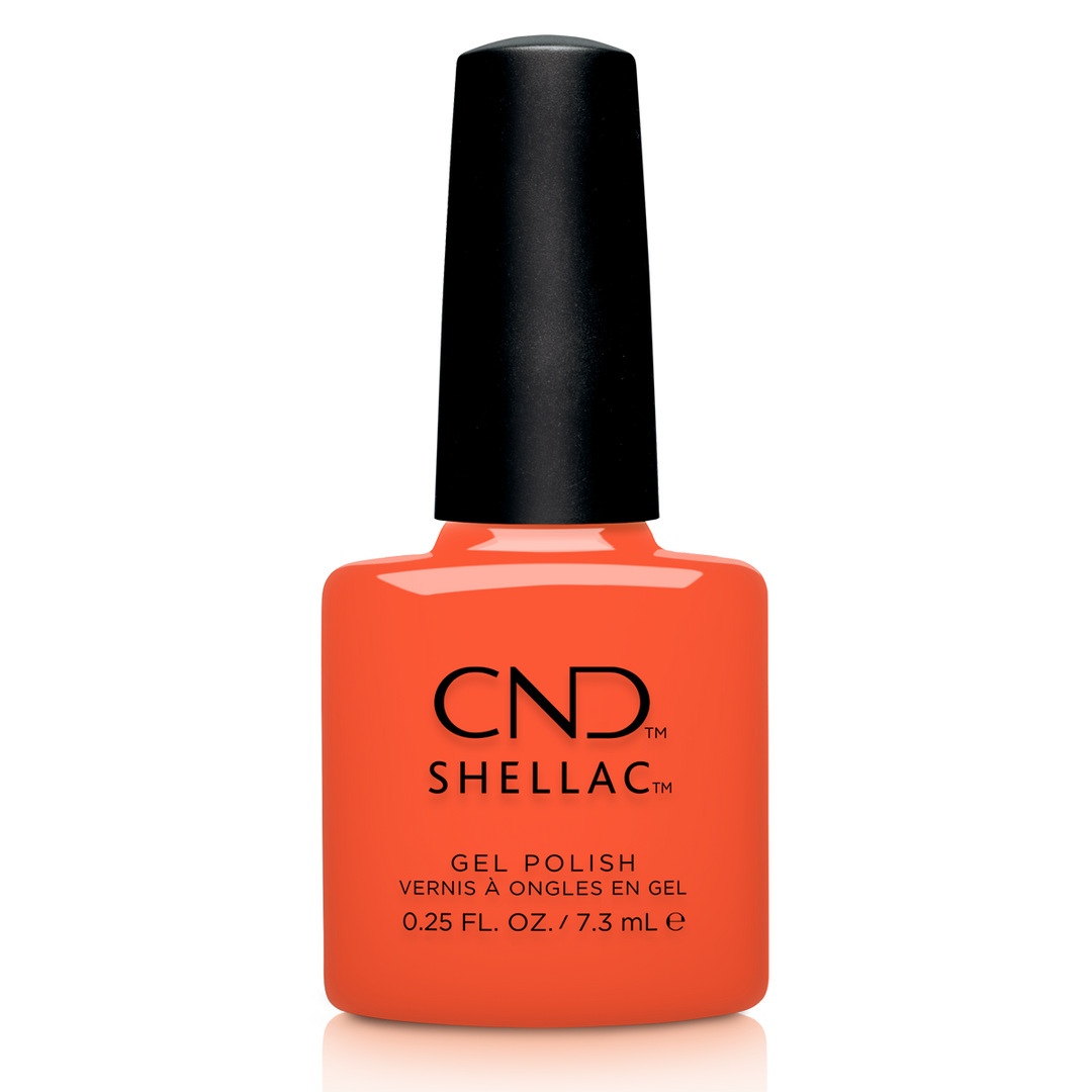 Shellac Vernis gel orange Ig-Night-Ed #471