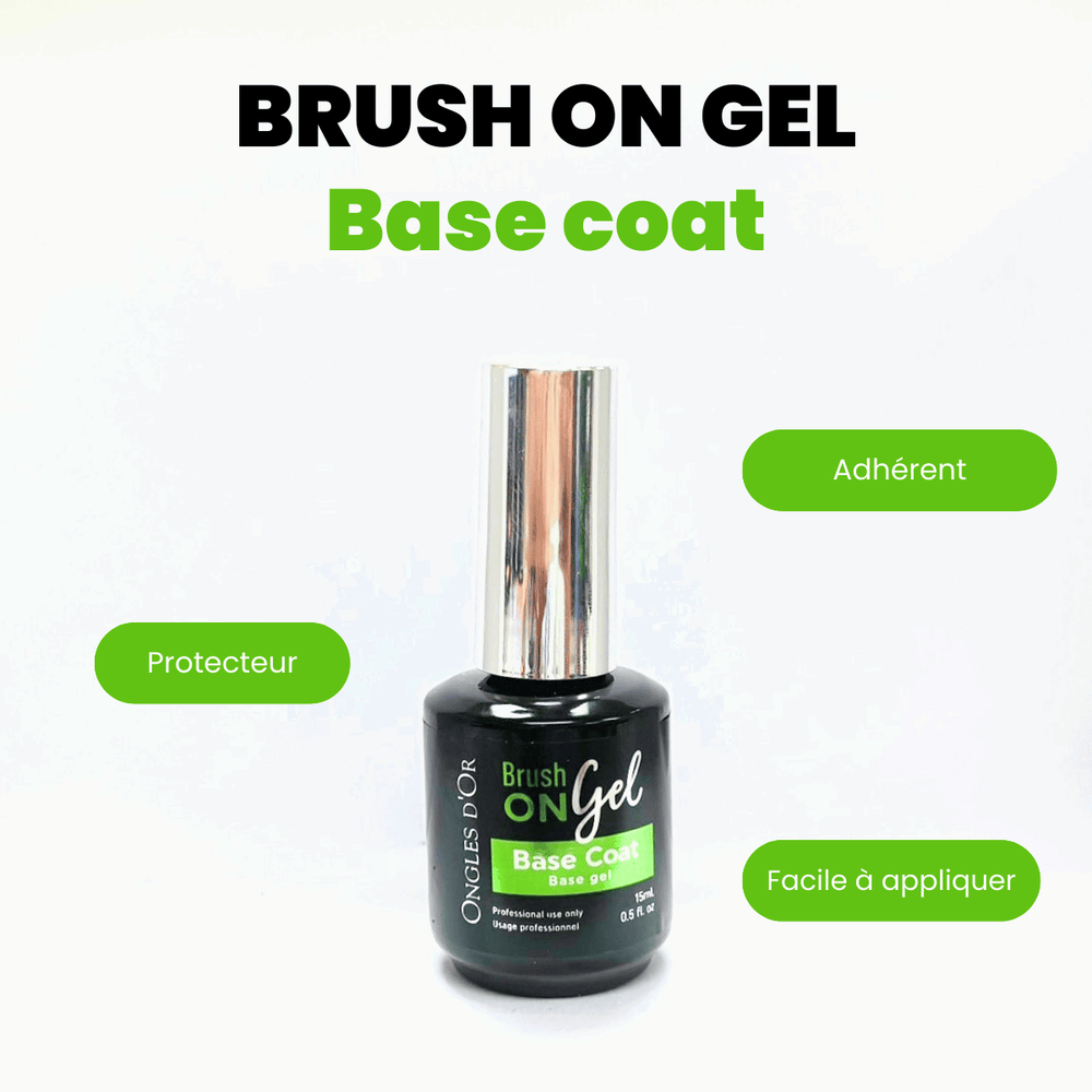 Brush On Gel Base Coat - Base Gel 15mL