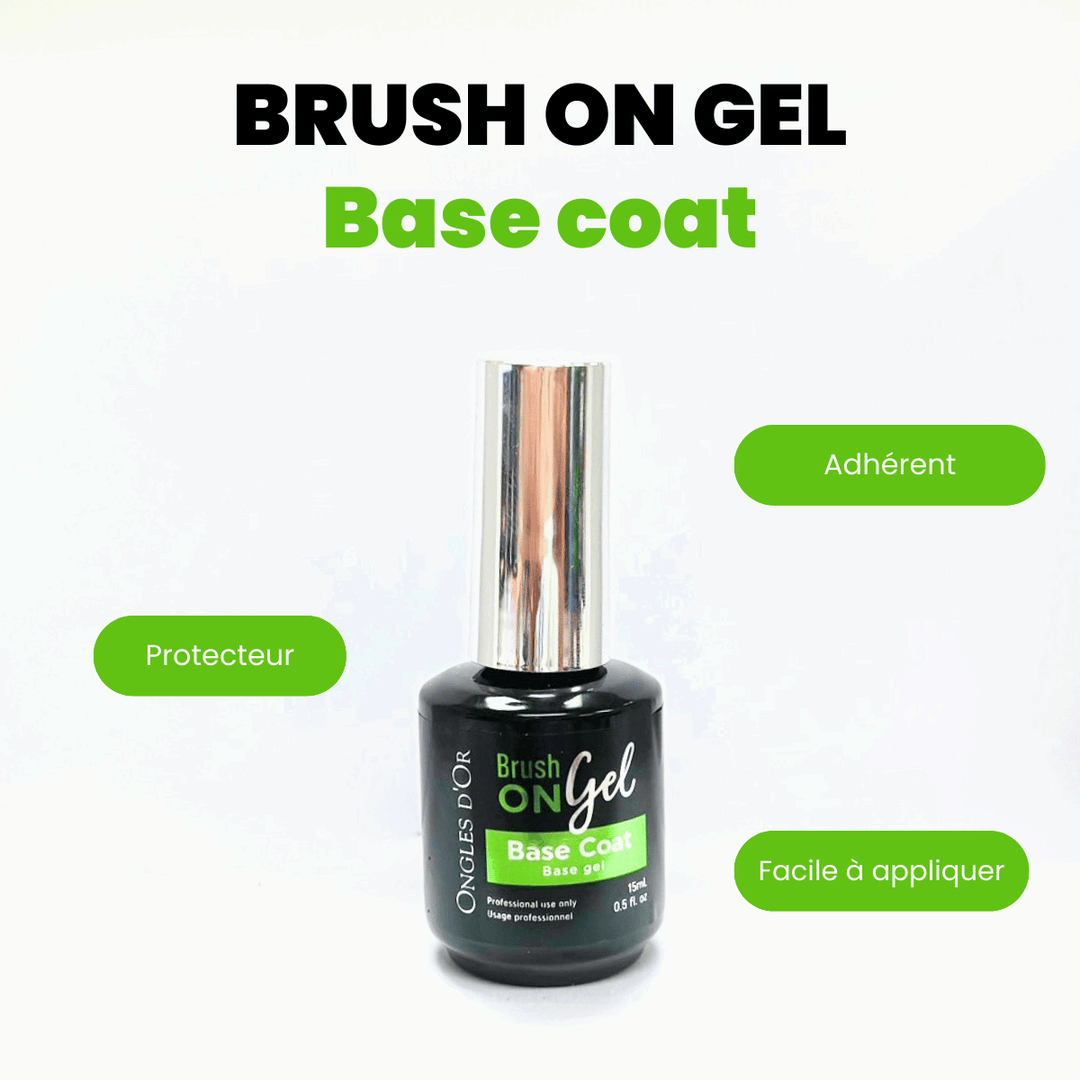 Brush On Gel Base Coat 15mL