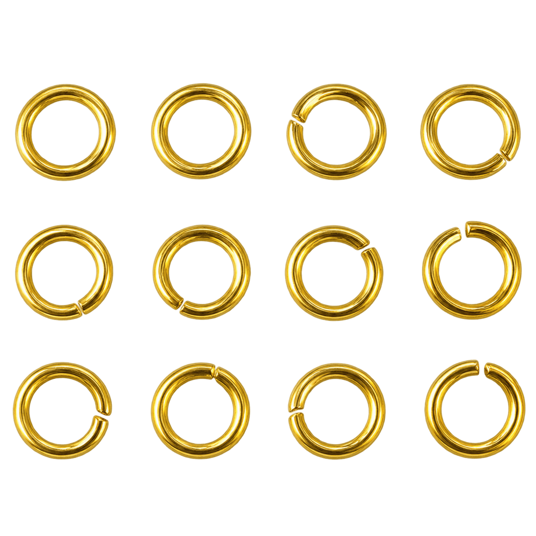Anneaux Or  (12 pièces)