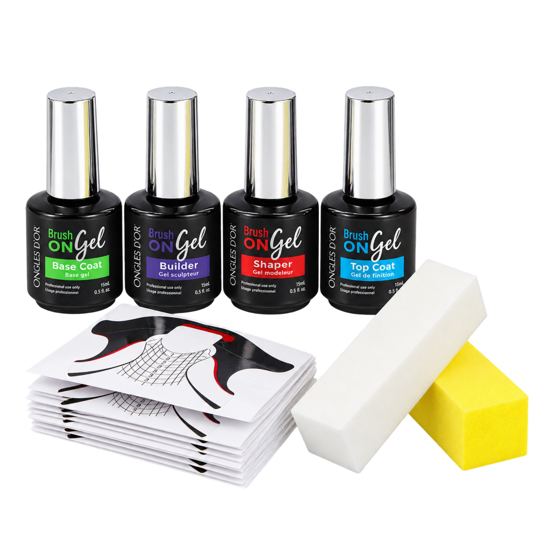 Brush On Gel Kit complet