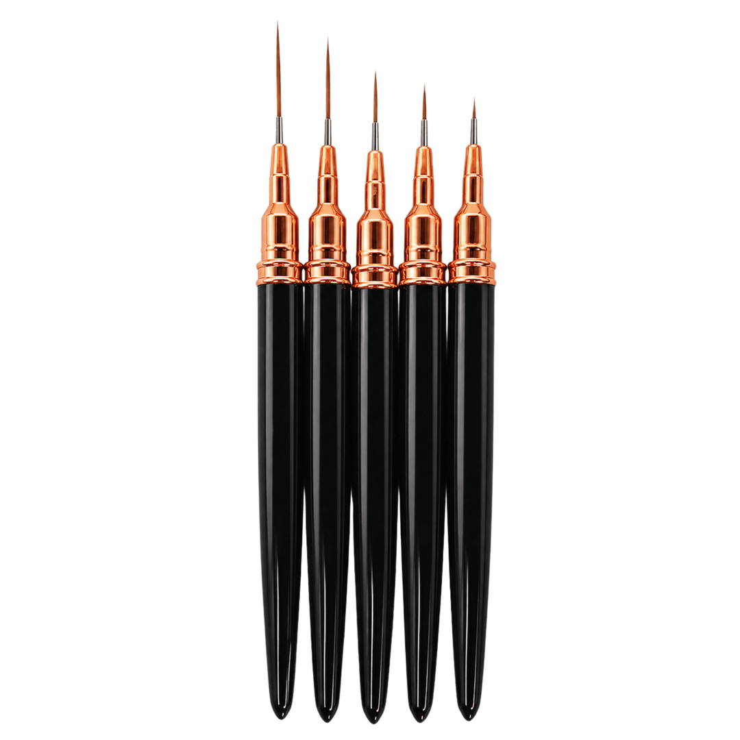 Ensemble Pinceaux liner Nail Art (5 pinceaux)