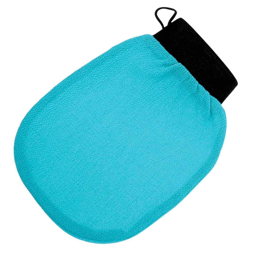 Gant Exfoliant Bleu