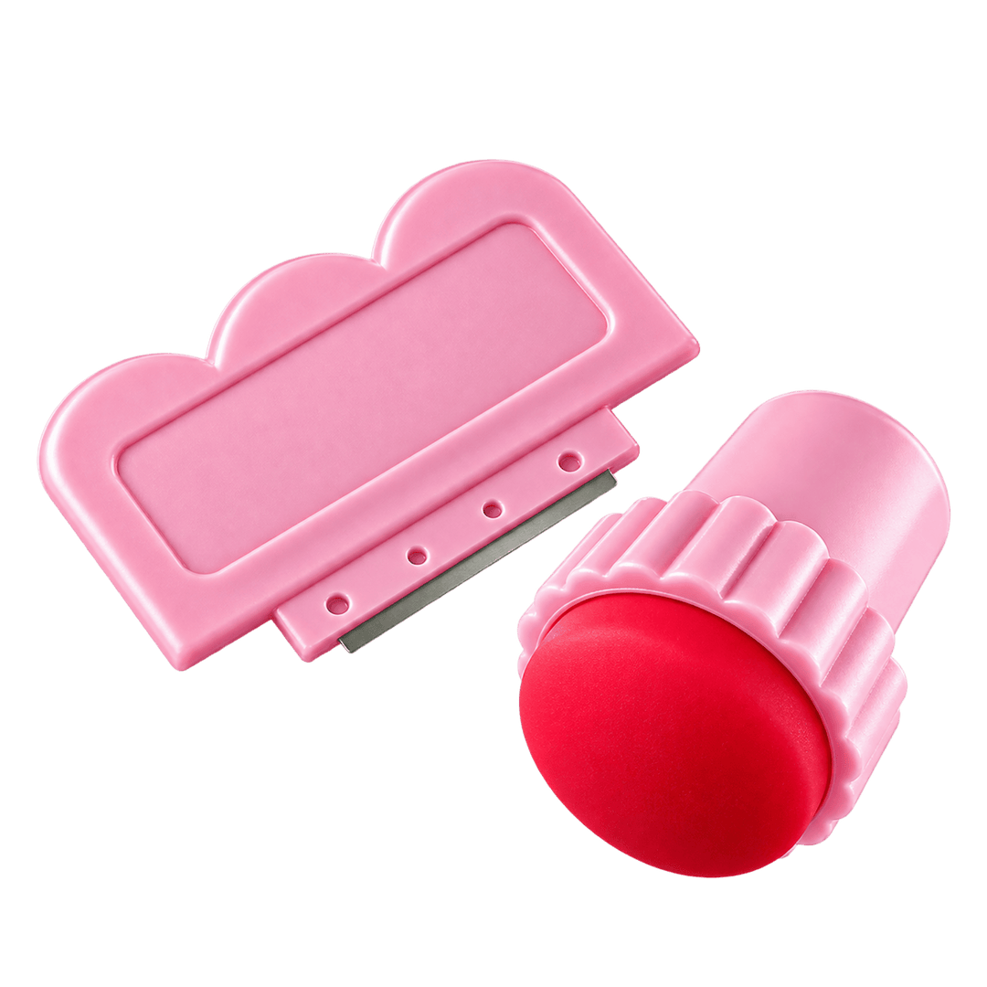 Grattoir et Tampon pour Stamping Mini avec Lame de Métal