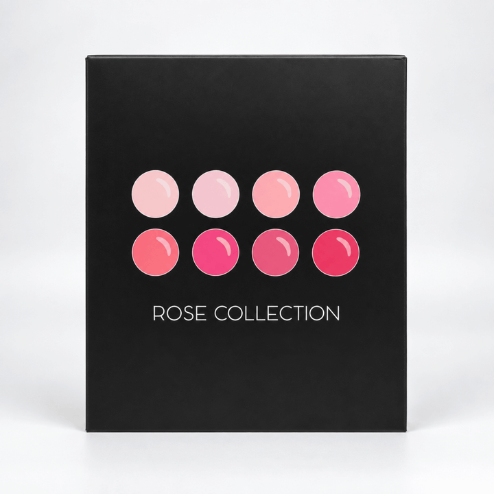 coffret vernis gel rose collection Ongles d&