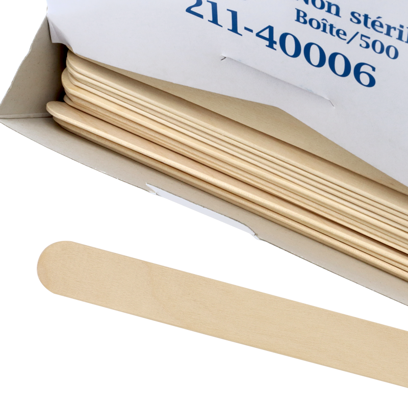 Abaisse-Langues Alliance en Bois Non-Stériles 6'' (500pcs)