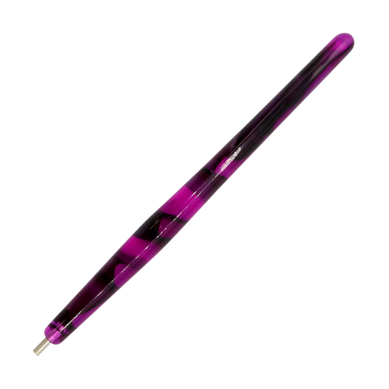 Cat Eye Nail Art Magnet - single head - purple/black