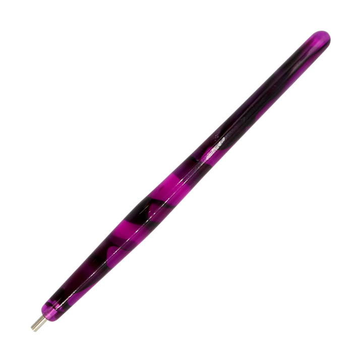 Aimant nail art pour Déco Oeil de Tigre (Cat Eye) 1 bout - mauve/noir