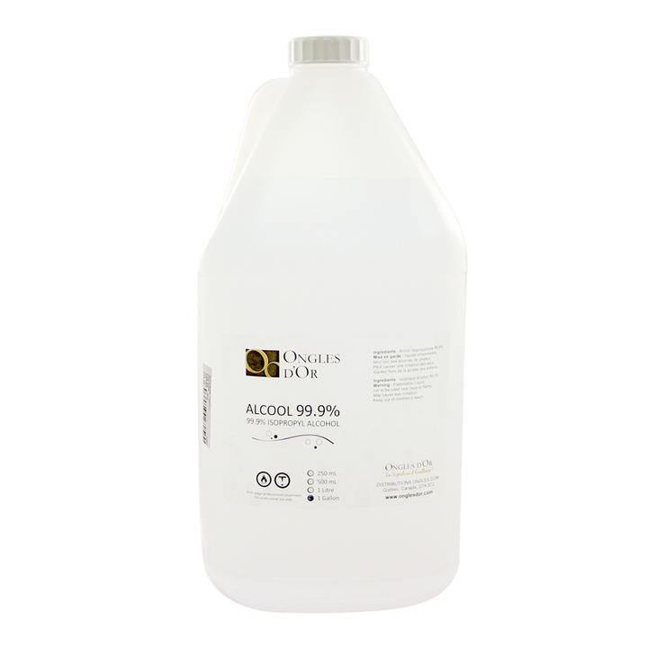 Alcool 99,9% (1 Gallon) - Nettoyant et désinfectant 