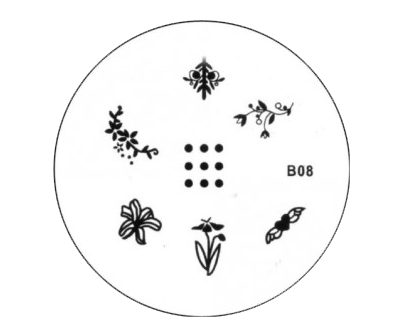 Stamping Fleurs
