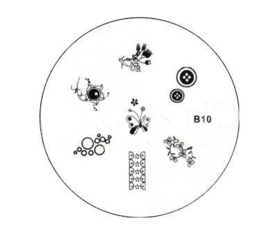 Stamping Fleur, Papillons