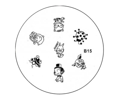 Stamping animaux enfantins