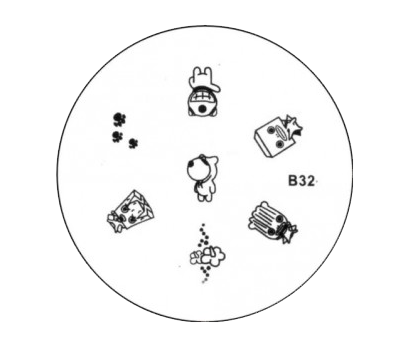 Stamping chien enfants