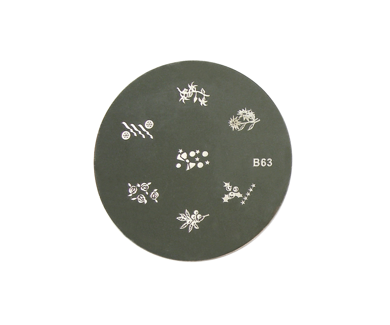 Stamping Fleurs et Hiver