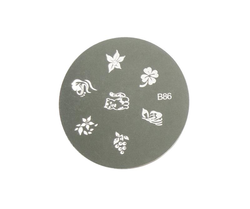 Stamping Fleurs et Chat