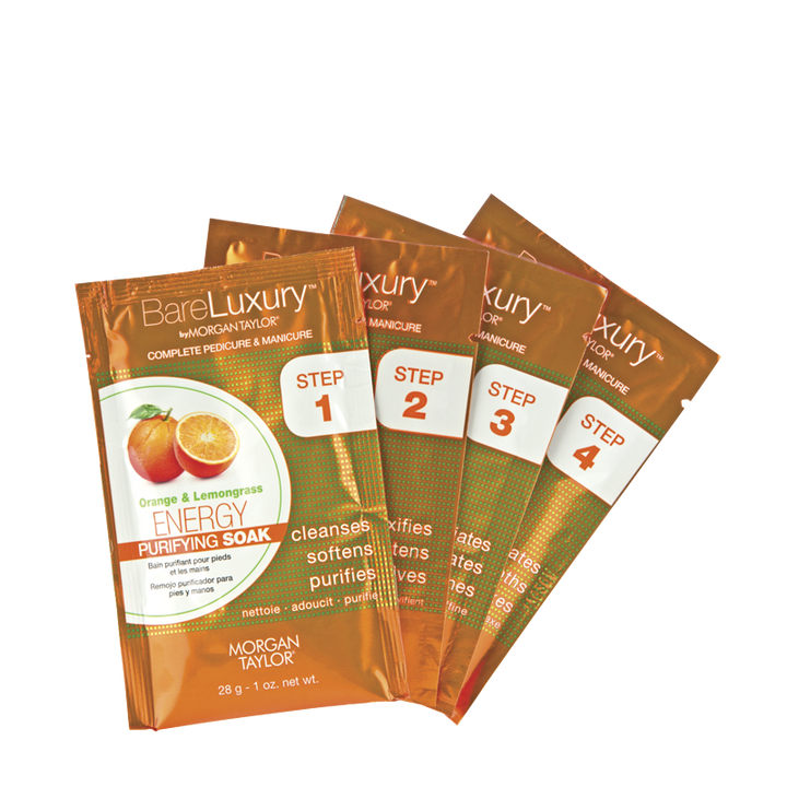 BareLuxury Energy Orange &amp; Lemongrass - 4 Steps Care