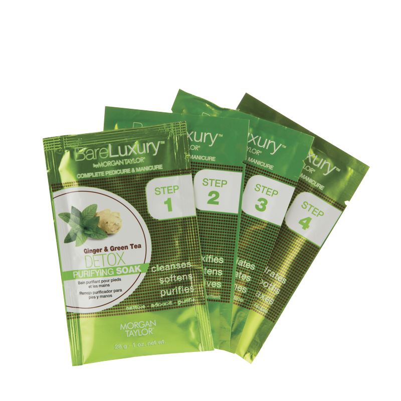 BareLuxury Detox Ginger & Green Tea - 4 Steps Care