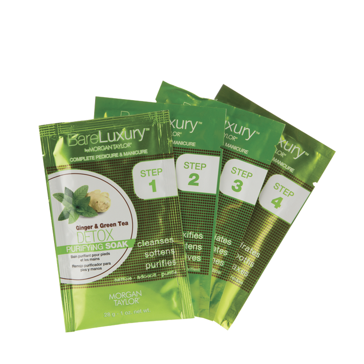 BareLuxury Detox Ginger &amp; Green Tea - Soin en 4 étapes
