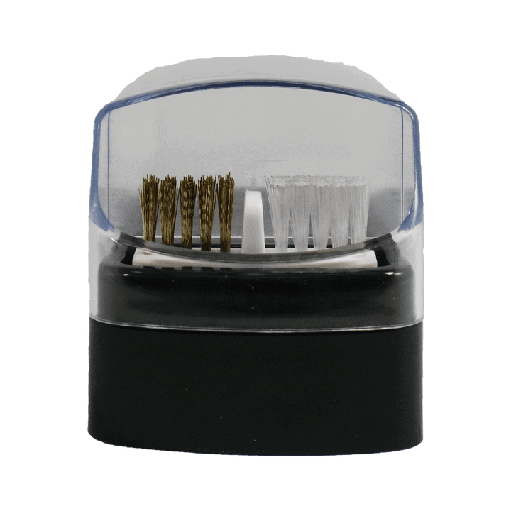 Boitier pour Embouts de Limes avec Brosse Nettoyante Noir