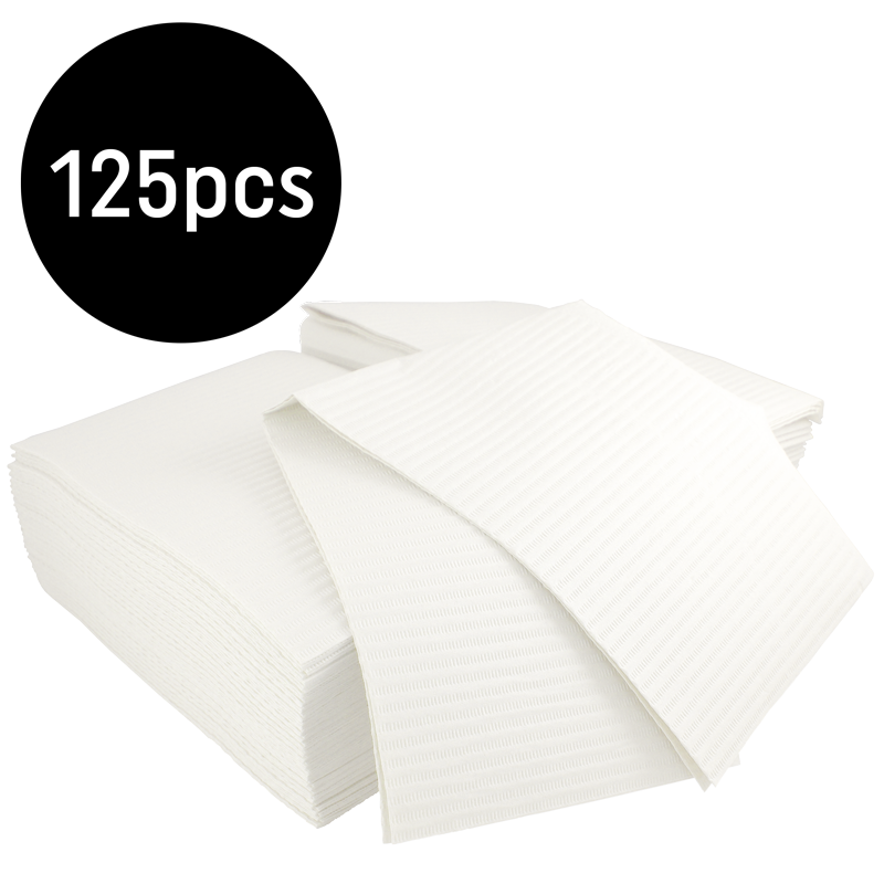 Bavette Plastifiée (Gibson) Rose 125pcs