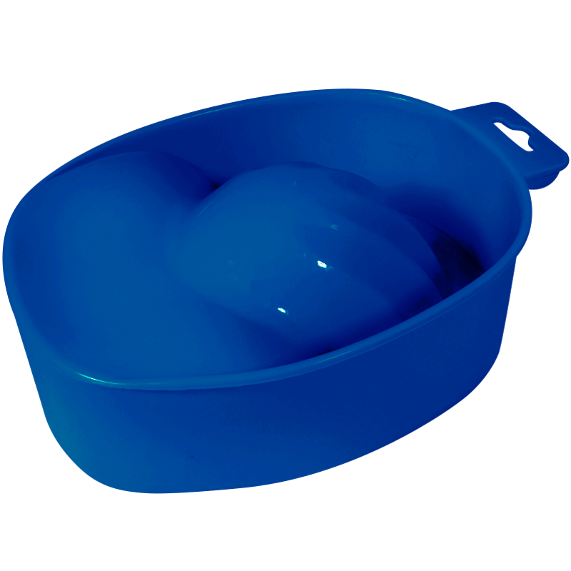 Bol à manucure pour trempage bleu foncé