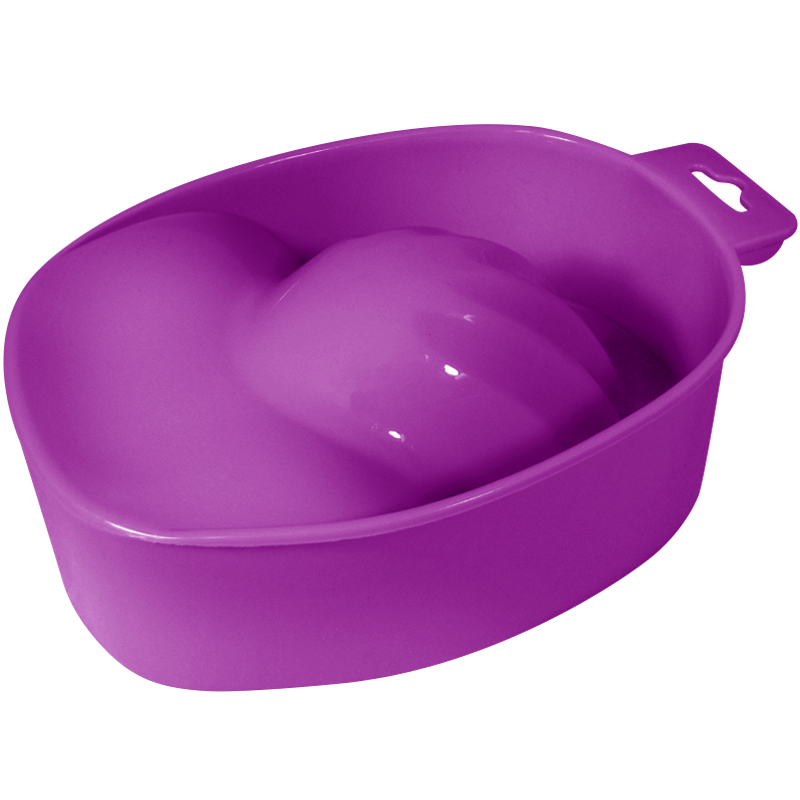 Plastic Manicure Bowl - Deep Purple