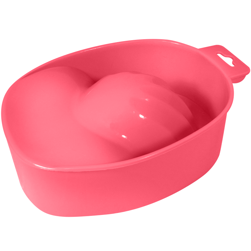 Bol à Manucure en Plastique Rose