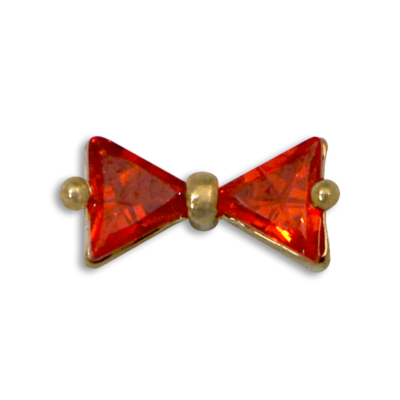 Bijou pour Ongles Boucle #03 Or/Orange