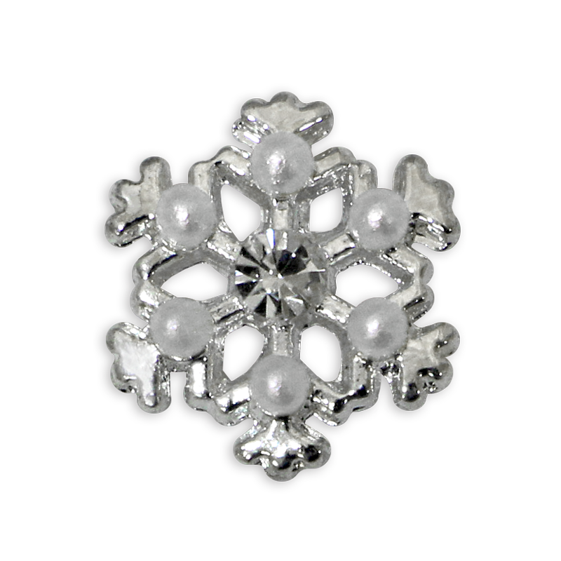Bijou pour Ongles Flocon #39 Blanc