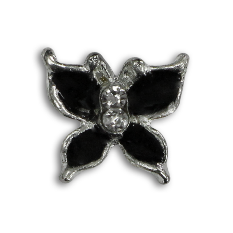 Bijou pour Ongles Papillon #75 Noir