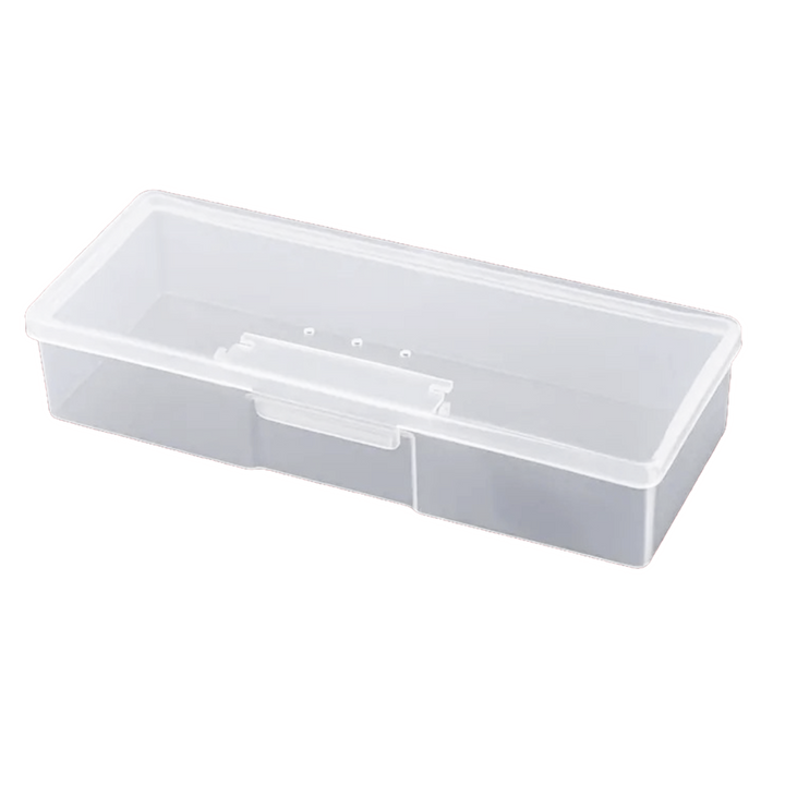 Nail Storage Box 19 x 7.9cm - Clear