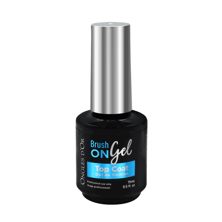 Brush On Gel Top Coat 15mL