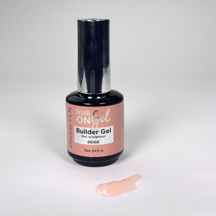 Brush On Gel Builder Gel Beige 15mL