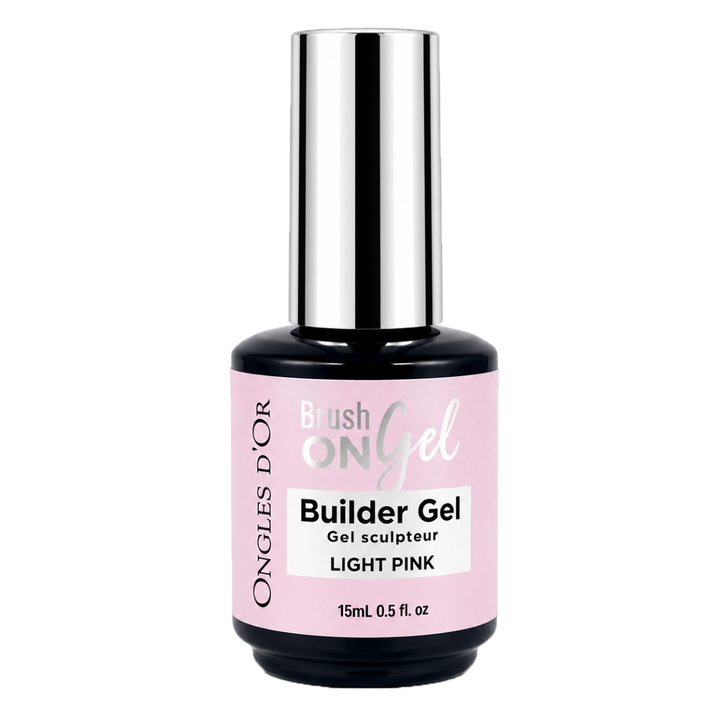 Brush On Gel Builder Gel Light Pink 15mL