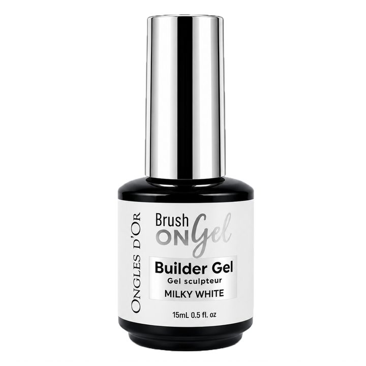 Brush On Gel Builder Gel Milky White 15mL