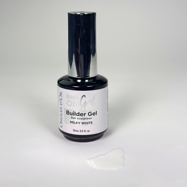 Brush On Gel Builder Gel Milky White 15mL