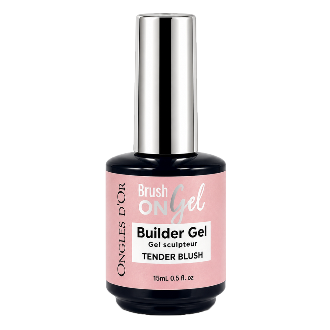 Brush On Gel Builder Gel Tender Blush 15mL