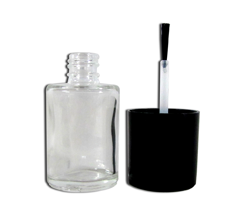 bouteille vernis à ongles vide avec pinceau