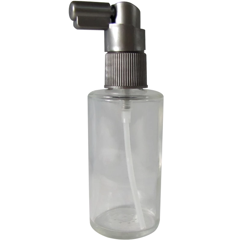 Bouteille Vide en Verre avec Vaporisateur 60 mL