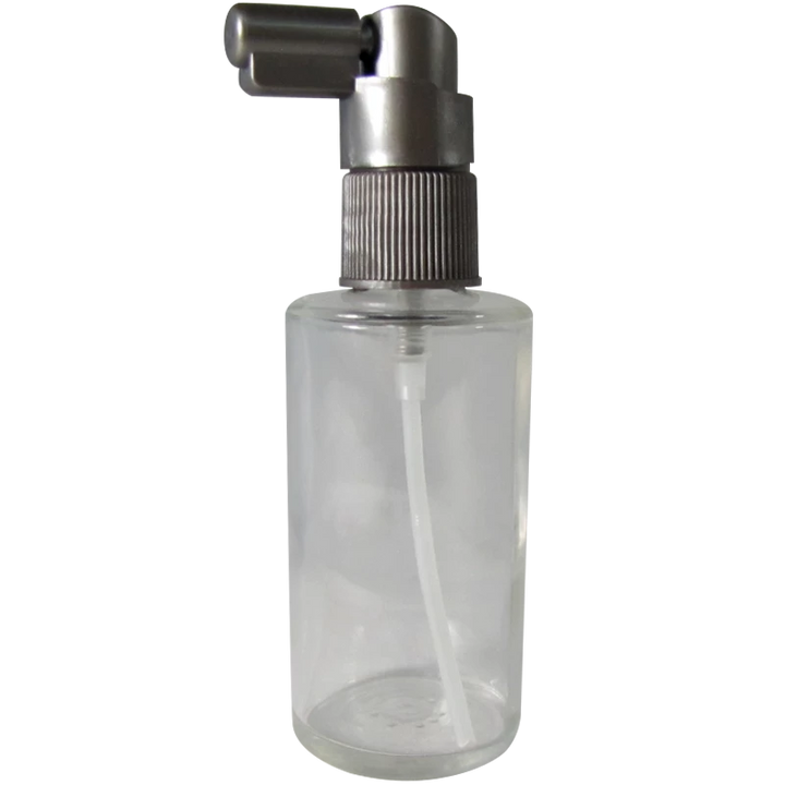 Empty Glass Bottle - 60 mL bottle with Mist Sprayer